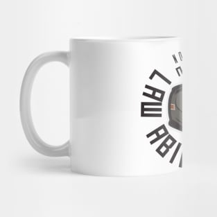 Law Abiding Rider Black Mug